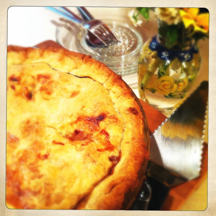 Rhubarb Pie, for my Daddy-o