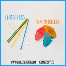 Stir sticks & umbrellas