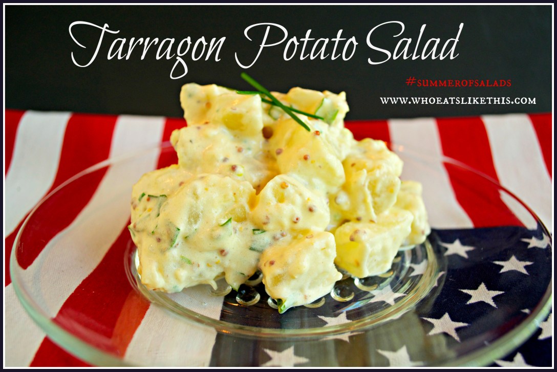 Tarragon Potato Salad, #summerofsalads