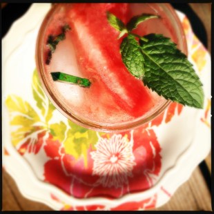 Watermelon Mojitos