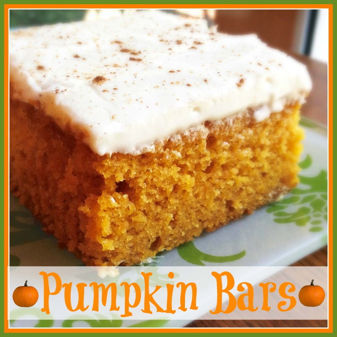 Pumpkin Bars